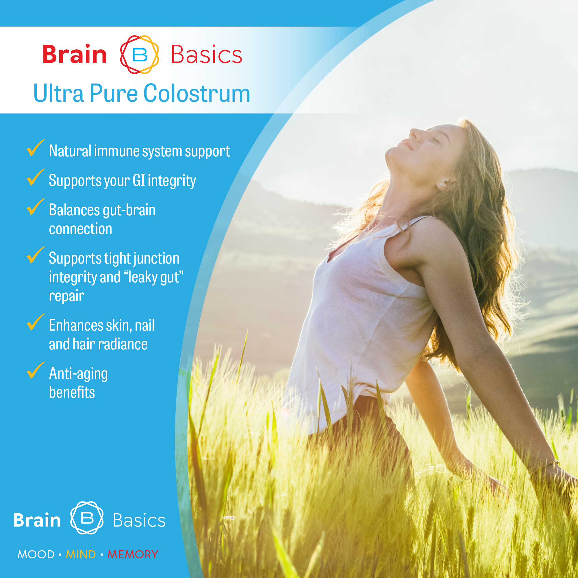 Brain Basics: Ultra Pure Colostrum
