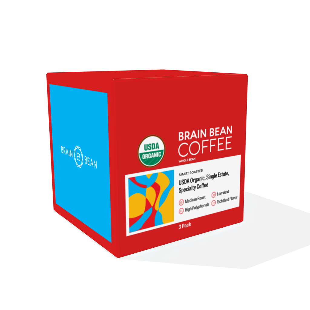 Brain Bean™ Coffee 16 oz - 3 Pack