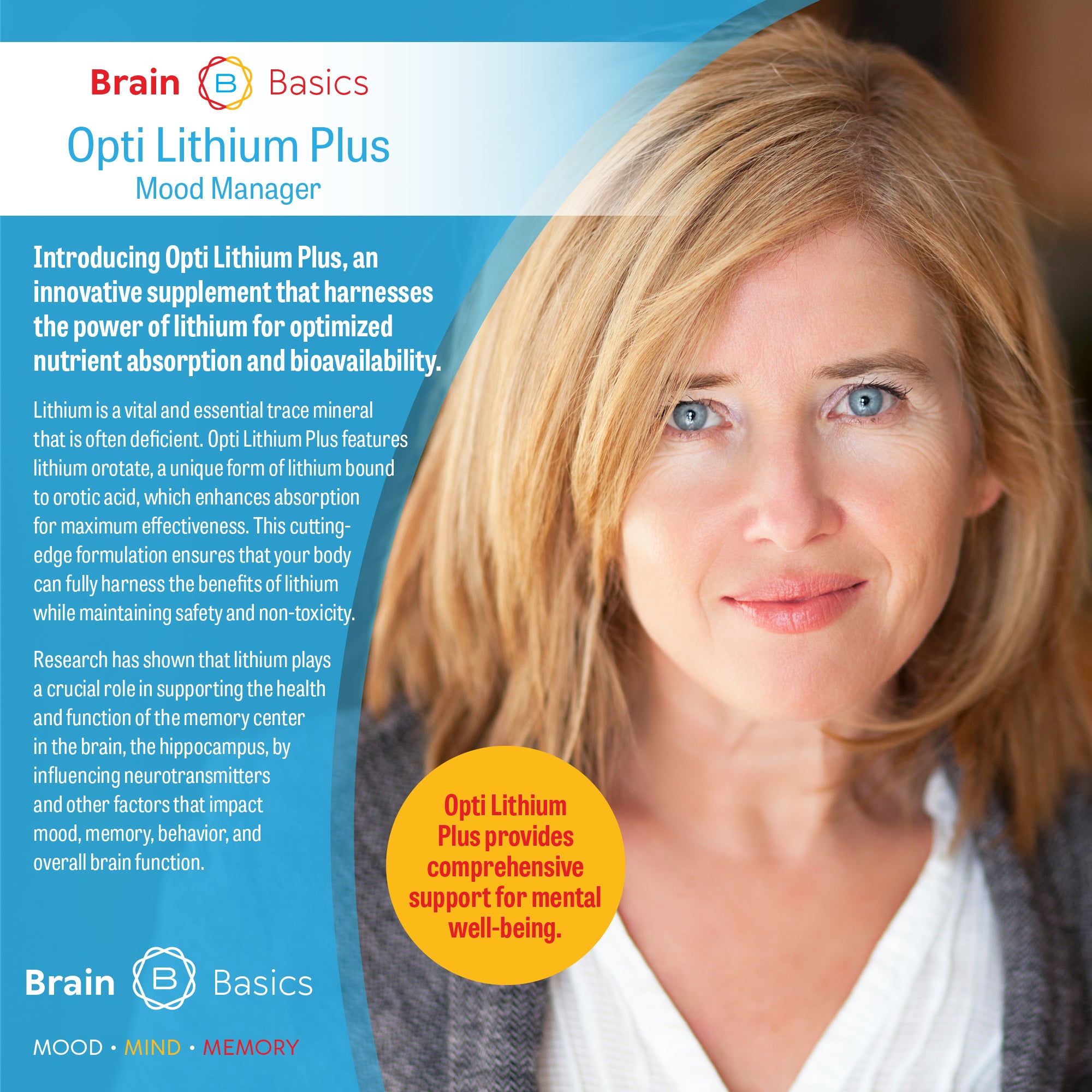 Li Plus Brain Basics: Opti Lithium Plus™