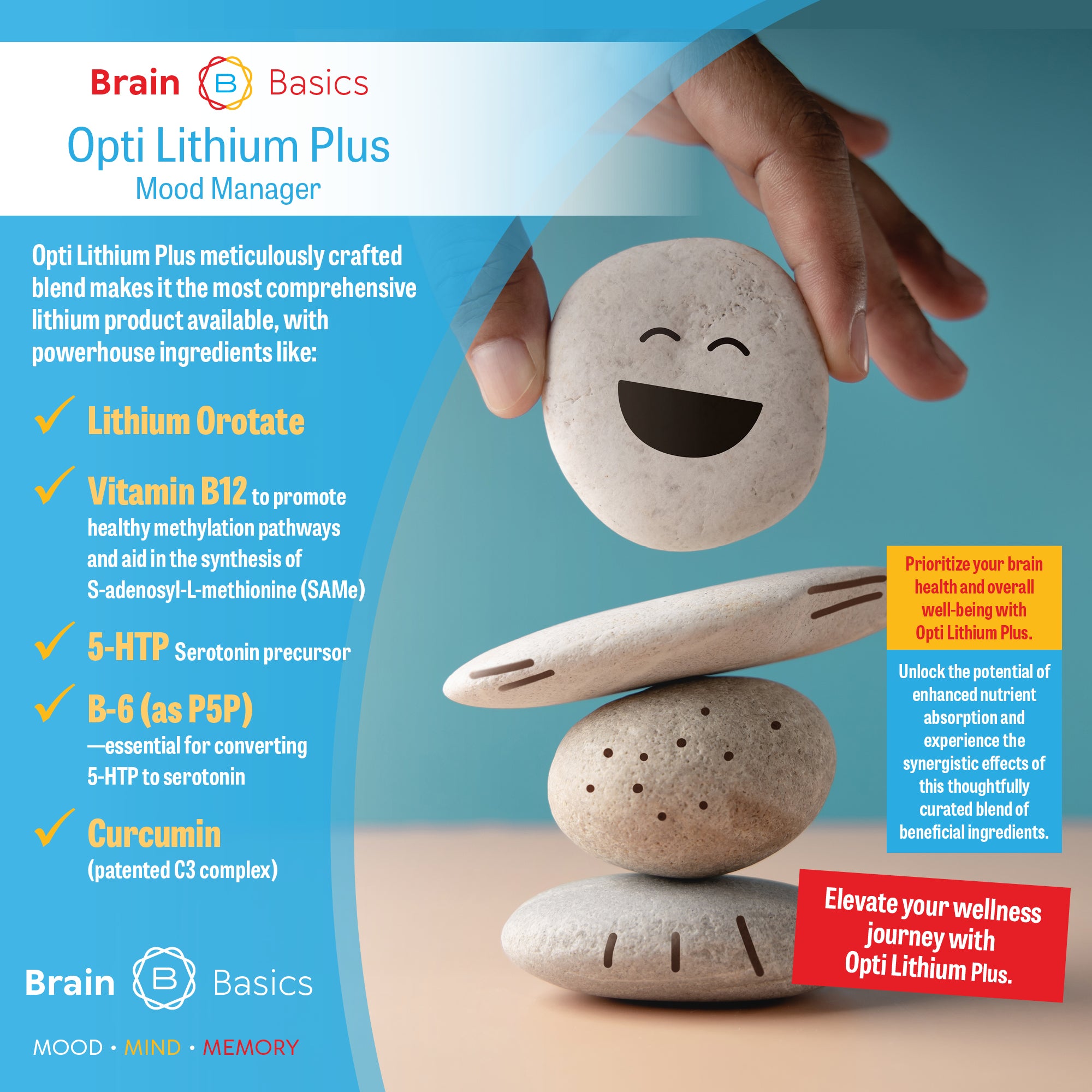 Brain Basics: Opti Lithium Plus™
