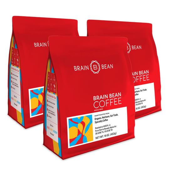 Brain Bean™ Coffee 16 oz - 3 Pack