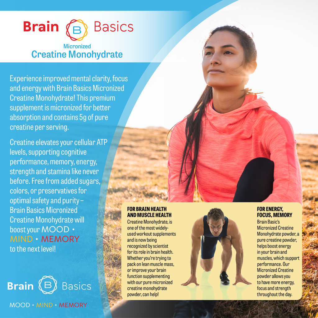 Brain Basics: Micronized Creatine Monohydrate