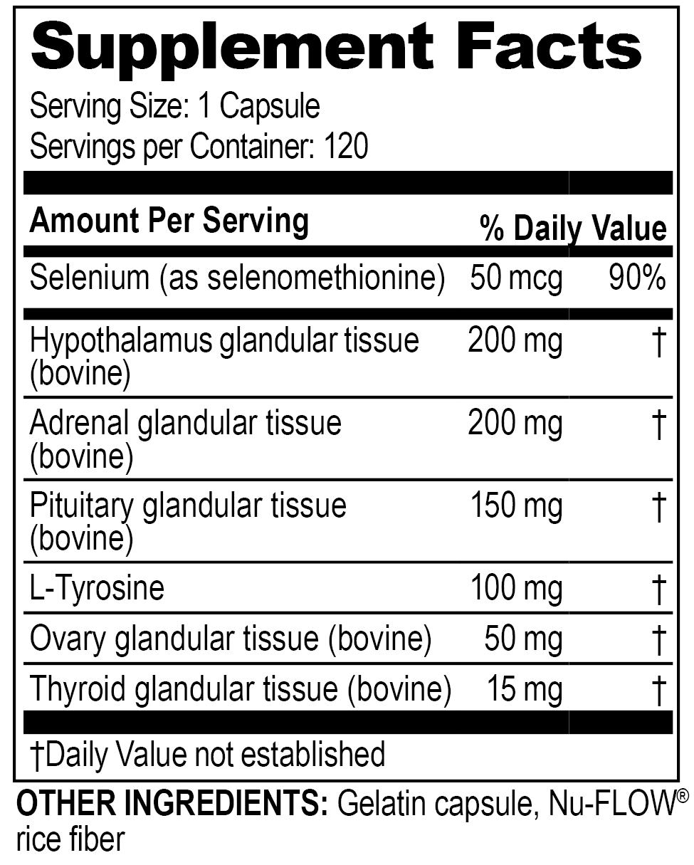 ThyroPlex™ for Women - Premier Signature Line - 120 Caps