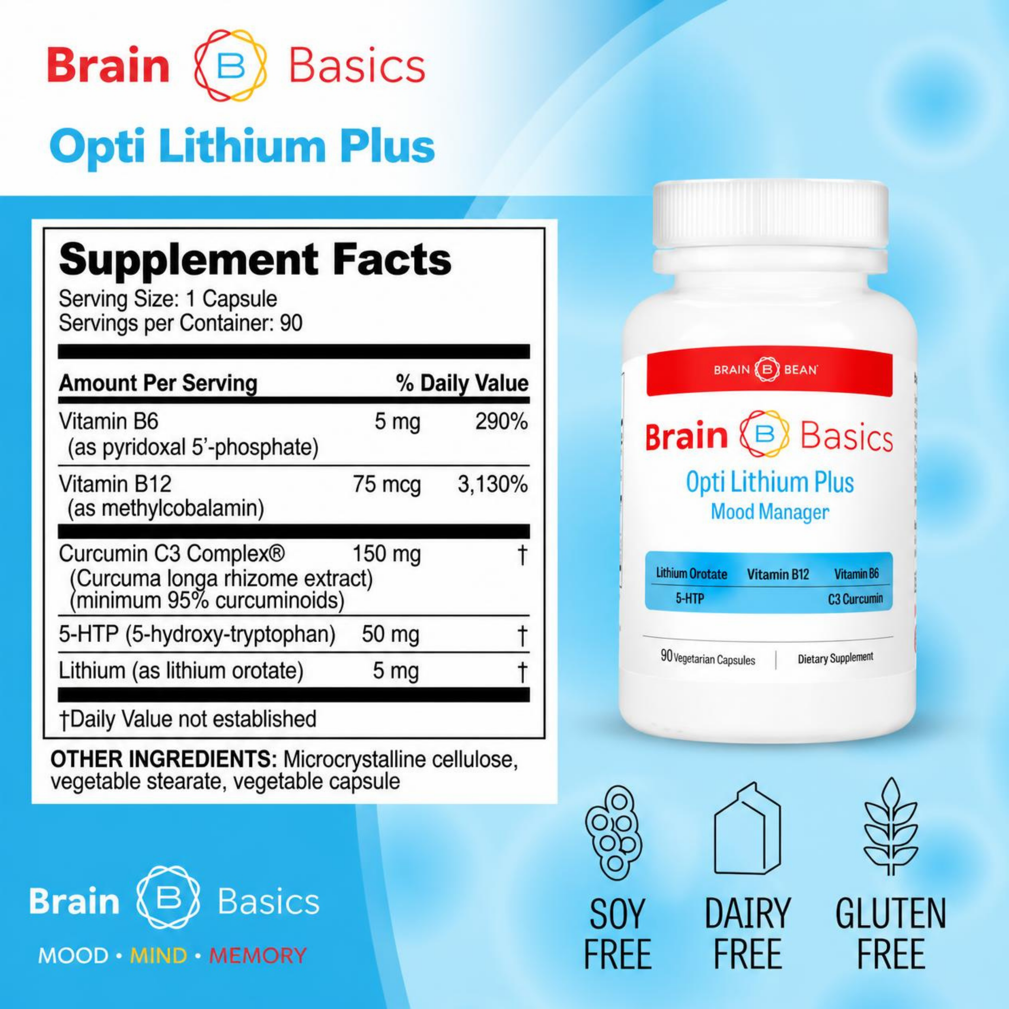 Brain Basics: Opti Lithium Plus™