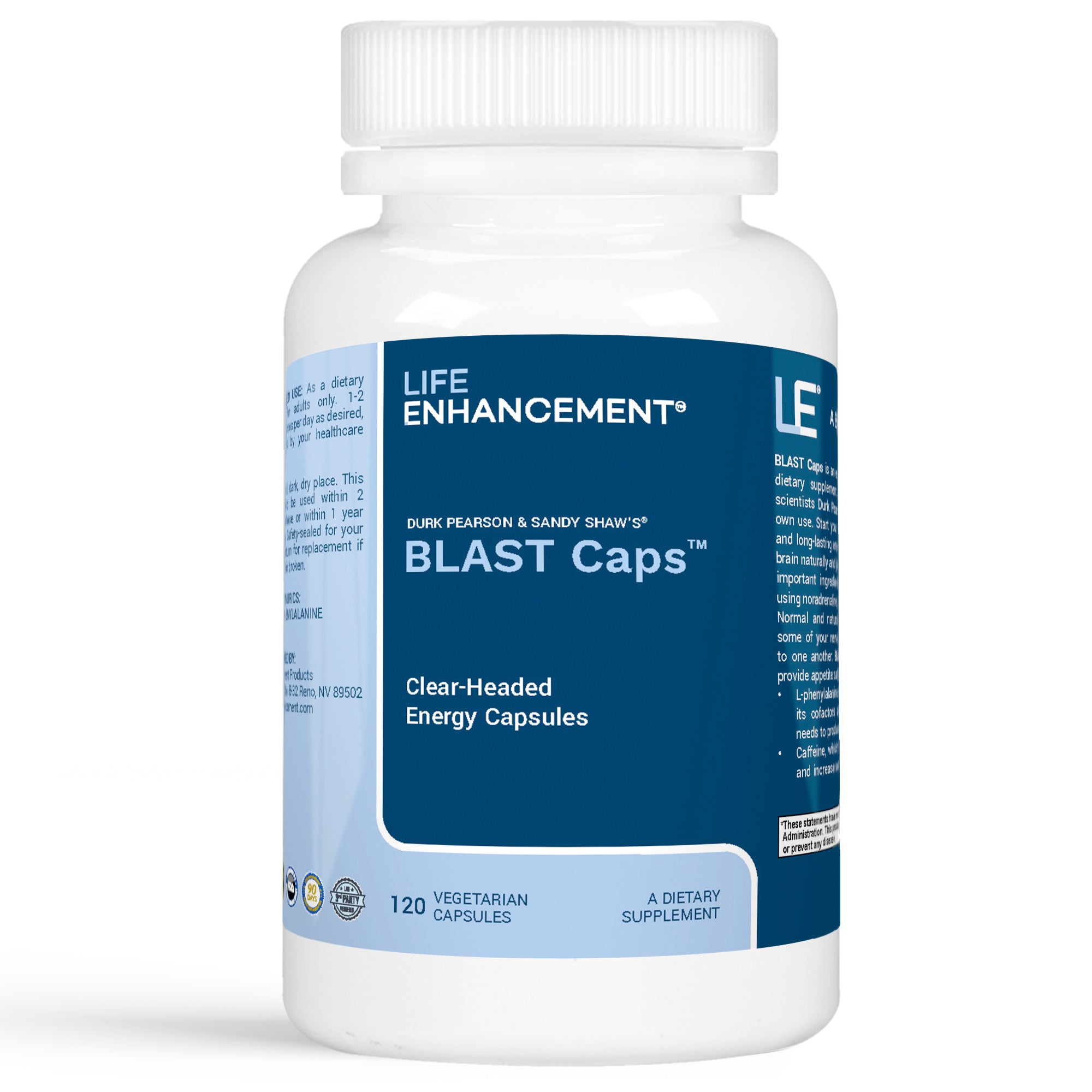 BLAST Caps w/Phenylalanine & other cofactors