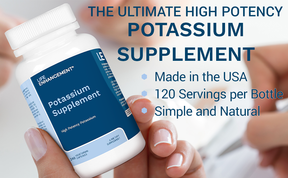 Potassium Supplement- 240 Caps